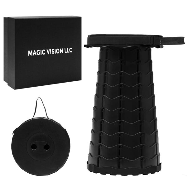 magic black portable stool