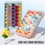 magic ice tray for freezer pink