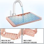 magic ice tray for freezer pink